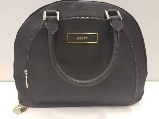DKNY Saffiano Leather Statchel  Dkny bag, Saffiano leather, Leather