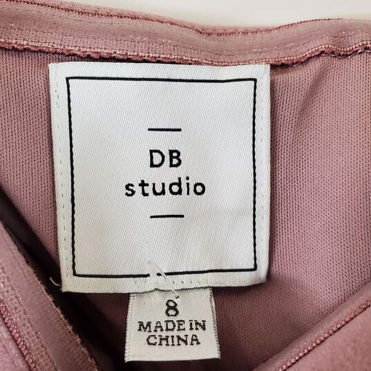 DB Studio Women Pink Maxi Length Sz 8 NWT image number 3