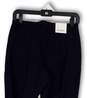 NWT Womens Blue Flat Front Slash Pockets Stretch Ankle Pants Size 6 image number 4