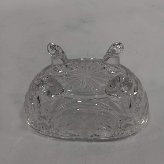 Lot of 3 Assorted Crystal Candy Dishes image number 3