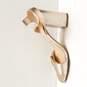 Coach Women's Maddi 85 Rose Gold Leather Heels Size 7 image number 2