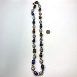 Designer J. Crew Multicolor Round Crystal Studded Balls Beaded Necklace
