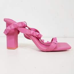 Azalea Wang 'Give You Everything' Chucky Heeled Sandals Women's Size 11
