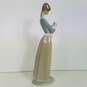 Lladro Porcelain Art Sculpture / Figurine Girl Holding a Lamb image number 9