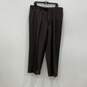 Armani Collezioni Mens Gray Brown Blazer & Pant 2 Piece Suit Set Size 46R w/COA image number 2
