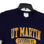 Mens Blue The University of Tennessee Martin Skyhawks Football T-Shirt Sz M image number 3
