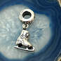 Designer Pandora S925 ALE Sterling Silver Ice Skate Shoe Dangle Charm image number 1