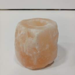 Pink Himalayan Rock Salt Candle Holder alternative image