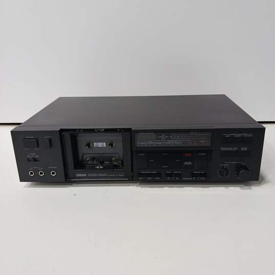 Yamaha Natural sound Stereo Cassette Deck K-600 image number 1