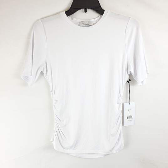 Bailey 44 Women White Cinched Top S NWT image number 4