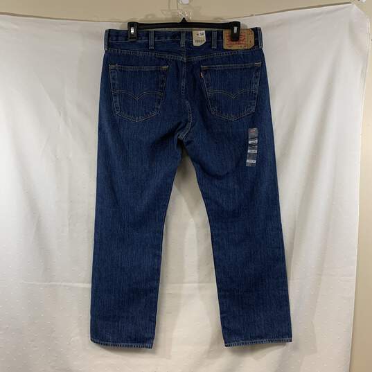 Men's Medium Wash 501 Original Fit Jeans, Sz. 38x30 image number 2
