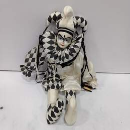 Brinn's Limited Edition Clown Musical Porcelain Doll
