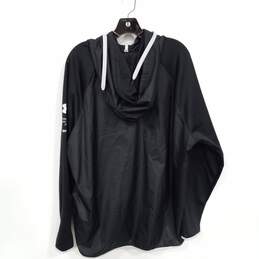 Under Armour Men's Black Coldgear Full Zip Hooded Activewear Jacket Size XXL alternative image