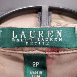 Lauren Ralph Lauren Women Purple Blouse Sz 2P NWT