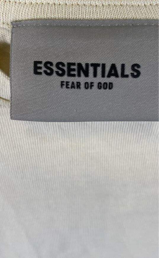 Essentials Fear of God Beige Men T-Shirt XL image number 4