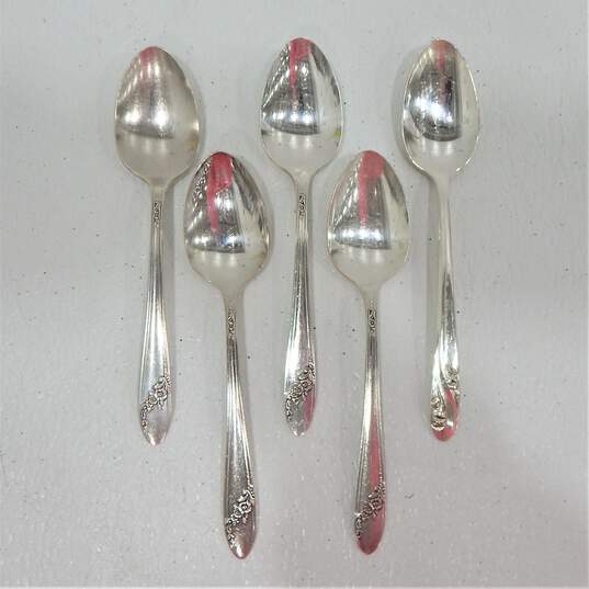 Set of 10 Oneida Community Silver-plated QUEEN BESS II Dinner Spoons image number 3