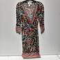 Joseph Ribkoff Blouson Wrap Dress Women's Size 6 image number 1