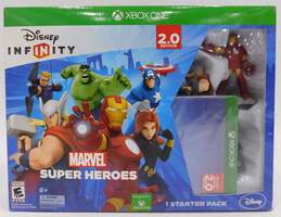 Sealed XBOX ONE DISNEY INFINITY 2.0 Edition Marvel Super Heroes Starter Pack Avengers