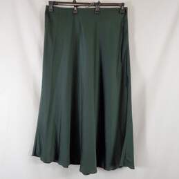 Lafayette 148 Women's Green Maxi Skirt SZ XXL NWT