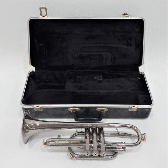 Signet by Selmer Brand B Flat Cornet w/ Case and Mouthpiece image number 1