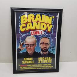 Framed and Signed 'Brain Candy Live!' Event Poster Poster