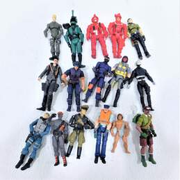 Lot of 16 Mixed Action Figures
