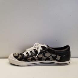 Coach Francesca Signature Brown/Black Canvas Casual Shoes Women's Size 8 alternative image