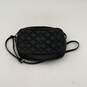 Marc Jacobs Womens Black Maroon Quilted Adjustable Strap Zipper Crossbody Bag image number 2