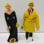 Set of 2  Applause Dick Tracy Collectible Dolls image number 1