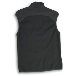 Mens Gray Nano Air Sleeveless Mock Neck Full-Zip Vest Size Small alternative image