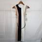 Calvin Klein striped colorblock dress with belt 2 nwt image number 1