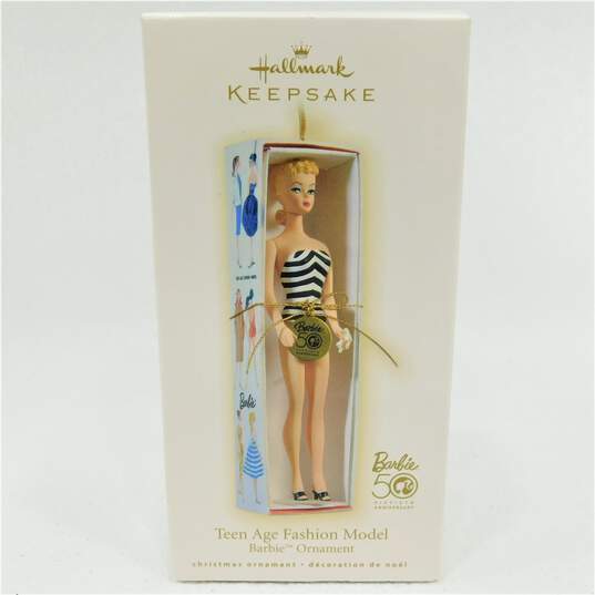 Hallmark Keepsake Barbie Teen Age Fashion Model Ornament 2009 50th Anniversary image number 9