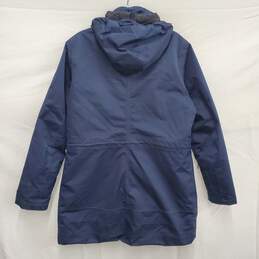 The North Face WM's Navy Blue 100% Polyester Winter Hooded Parka Size L alternative image