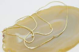 14K Yellow Gold Cobra Chain Necklace 3.0g alternative image