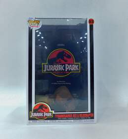 Funko Pop! Movie Poster W/ Case: Jurassic Park - Tyrannosaurus Rex & Velociraptor #3