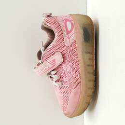 Jiandian Girl's Pink Light Up Roller Shoes Size 34 alternative image