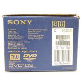 Sony Handycam DCR-DVD103 DVD Camcorder (For Parts or Repair) alternative image