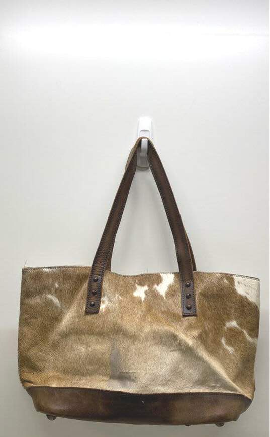 STS Ranchwear Hair On Cow Hide Tote Leather Western Cowboy image number 2