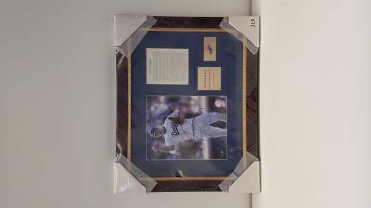 Framed Matted & Signed 8x10 Photo of Eric Gagne Los Angeles Dodgers with COA image number 1