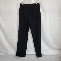 Lulus Strictly Business Black High Waisted Trouser Pants Sz M