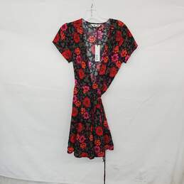 Rolla's Cleo Rambling Multicolor Floral Wrap Dress WM Size S NWT