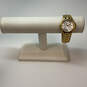 Designer ESQ Swiss Gold-Tone Round Dial Stainless Steel Analog Wristwatch image number 3
