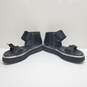 United Nude Delta Run Black and Silver Sandals Size 41 EU 9 US image number 3