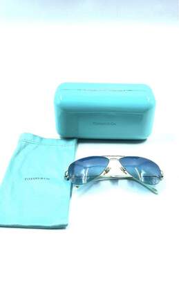 Tiffany & Co Blue Sunglasses - Size One Size