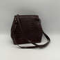 Womens Brown Animal Print Inner Zip Pocket Double Strap Shoulder Bag image number 2