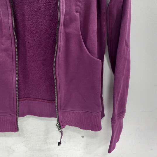 Lululemon Purple Full Zip Activewear Jacket Women's Size 8 image number 3
