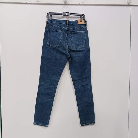Citizens of Humanity Medium Wash Olivia High Rise Slim Ankle Jeans Womens 28 NWT image number 2