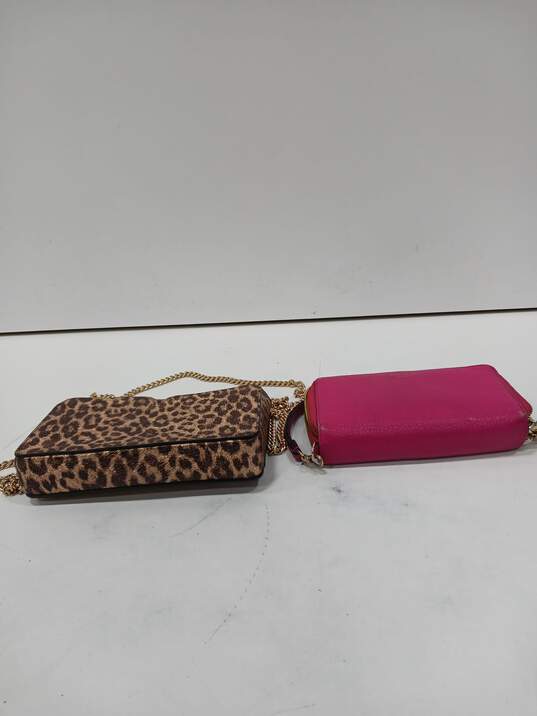 Bundle of Kate Spade Nicola Metallic Leopard Twist & Pink Wallets image number 5