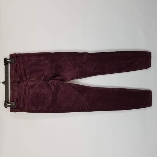 Lucky Brand Women Burgundy Pants 26 image number 2