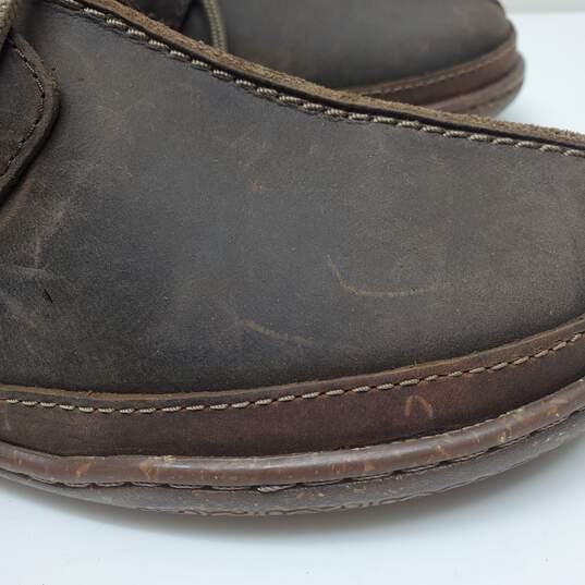Clarks Trapell Mid Chukka Boots in Brown Leather Men's Size 10 With Tags image number 7